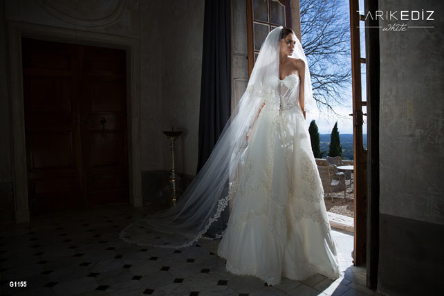 Коллекция свадебных платьев Tarik Ediz 2015 