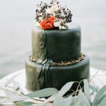 Нарушая правила: черные свадебные торты
