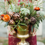 Осенняя свадьба: 68 цветочных композиций