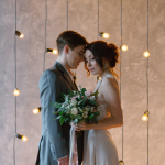 Весенняя свадебная фотосессия в студии: Дмитрий и Виктория