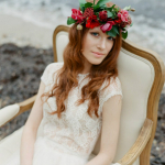 40 цветочных венков для зимнего образа невесты 