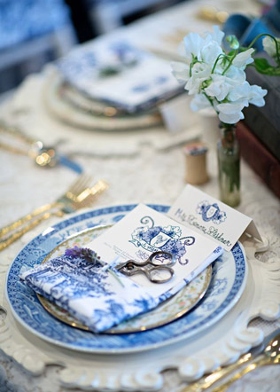 Пасторальная свадьба в стиле Toile de Jouy 