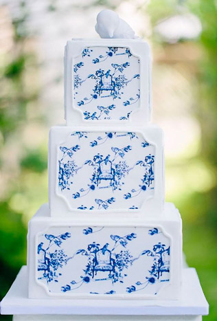 Пасторальная свадьба в стиле Toile de Jouy 