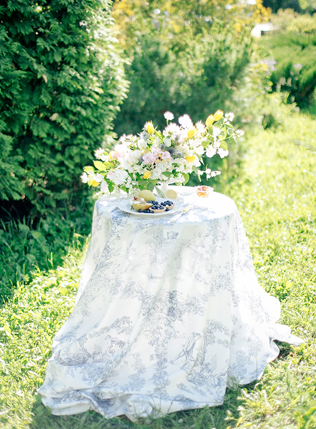 Пасторальная свадьба в стиле Toile de Jouy 