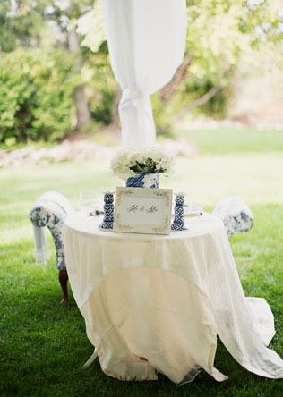 Пасторальная свадьба в стиле Toile de Jouy 