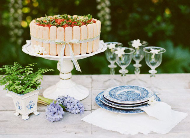 Пасторальная свадьба в стиле Toile de Jouy 