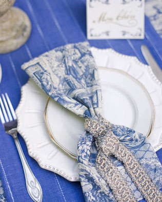 Пасторальная свадьба в стиле Toile de Jouy 