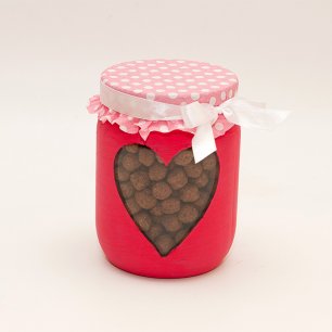 бонбоньерки с конфетами из стеклянных банок своими руками