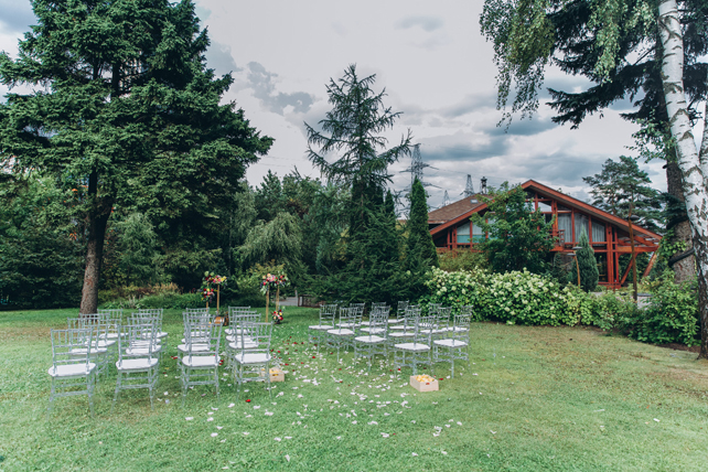 подмосковный ресторан для зимней свадьбы, ресторан Chalet River Club