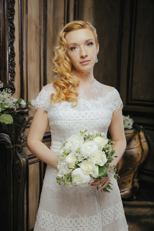 TOP7 SHOWWOMEN: топовые ведущие Москвы примерили свадебные платья, Ольга Вихрова