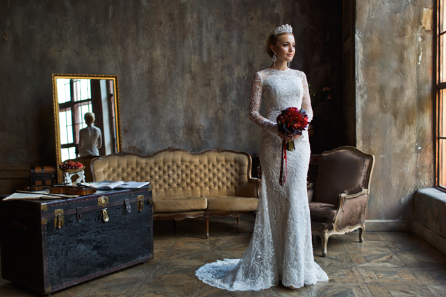 TOP7 SHOWWOMEN: топовые ведущие Москвы примерили свадебные платья, Анна Городжей