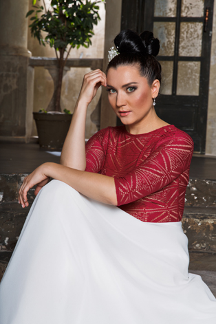 TOP7 SHOWWOMEN: топовые ведущие Москвы примерили свадебные платья, Евгения Кор