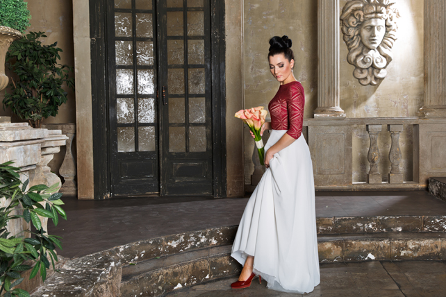 TOP7 SHOWWOMEN: топовые ведущие Москвы примерили свадебные платья, Евгения Кор