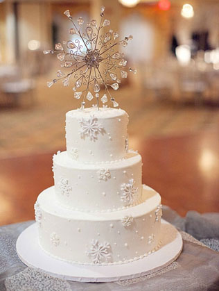 WOW-ИДЕИ: выбираем торт для зимней свадьбы 