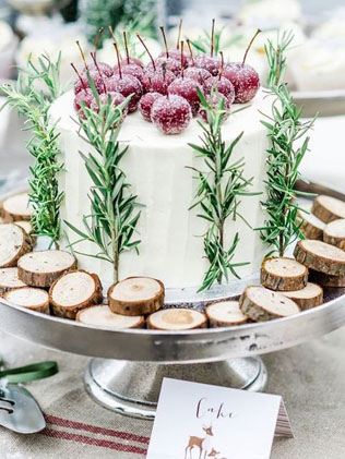 WOW-ИДЕИ: выбираем торт для зимней свадьбы 