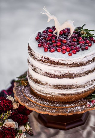 WOW-ИДЕИ: выбираем торт для зимней свадьбы 