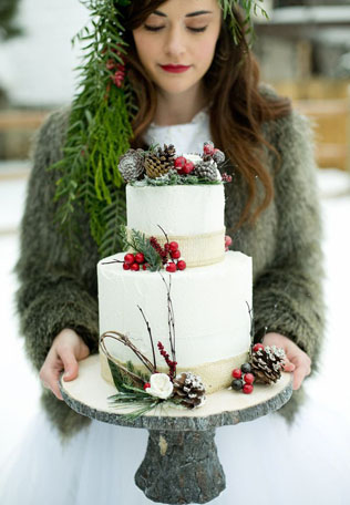 WOW-ИДЕИ: выбираем торт для зимней свадьбы 