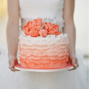 Вдохновение: свадебные торты омбре