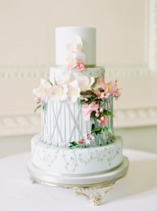 30 свадебных тортов с цветочными слоями 