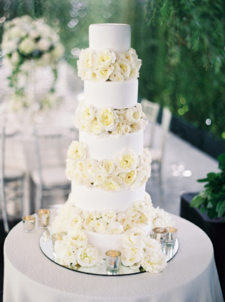 30 свадебных тортов с цветочными слоями 