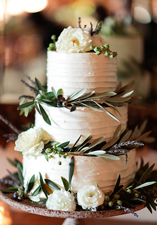 30 свадебных тортов с цветочными слоями 