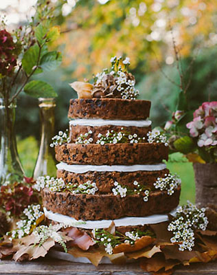 свадебные торты с открытыми коржами