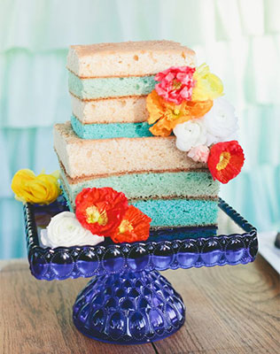 свадебные торты с открытыми коржами