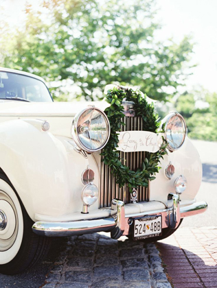 53 идеи для декора свадебного транспорта 