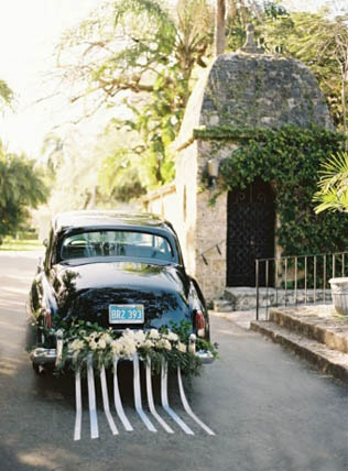 53 идеи для декора свадебного транспорта 