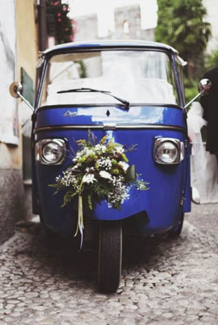 53 идеи для декора свадебного транспорта 