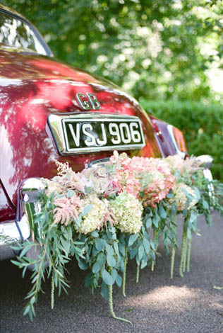 53 идеи для декора свадебного транспорта 