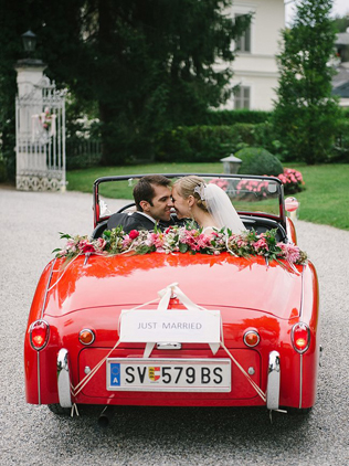 53 идеи для декора свадебного транспорта 