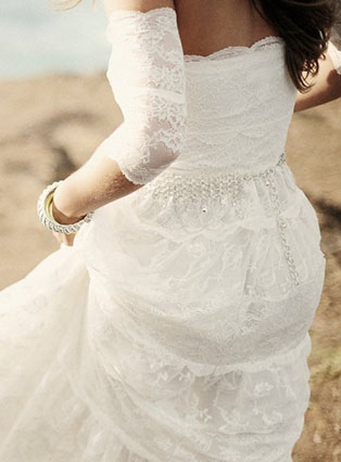 Тренд лета: свадебные платья с обнаженными плечами, платье невесты