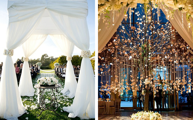 Тренд свадебной моды - шатер
