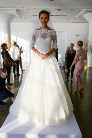 Bridal Fashion Week: свадебные бьюти-тренды от Marchesa 