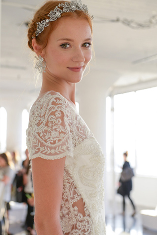 Bridal Fashion Week: свадебные бьюти-тренды от Marchesa 