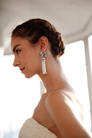 Bridal Fashion Week: свадебные бьюти-тренды от Marchesa 