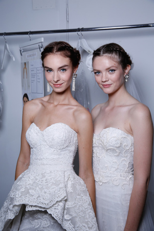 Bridal Fashion Week: свадебные бьюти-тренды от Marchesa 