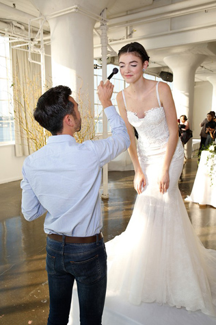 Bridal Fashion Week: свадебные бьюти-тренды от Marchesa 