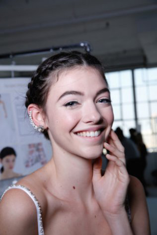 Bridal Fashion Week: свадебные бьюти-тренды от Marchesa 