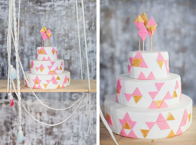 Tropical modern wedding, романтическая свадьба с яркими акцентами, свадебный торт