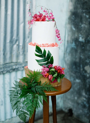 Tropicana Wedding: 30 свадебных тортов для жаркого лета 