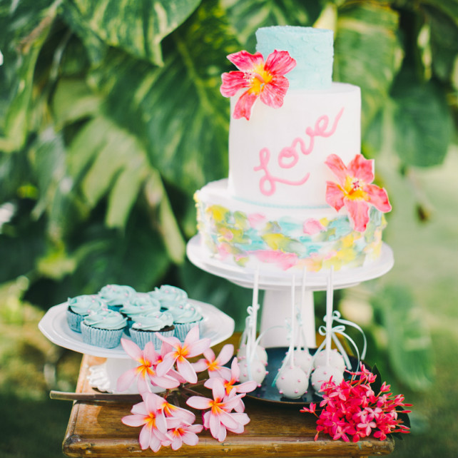 Tropicana Wedding: 30 свадебных тортов для жаркого лета