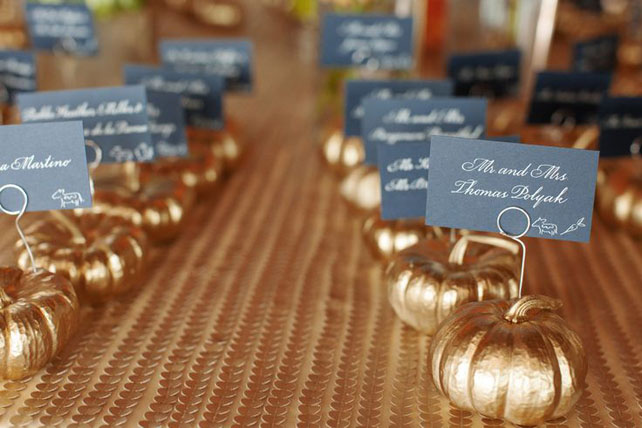 Осеннее вдохновение: тыквы в декоре свадьбе 