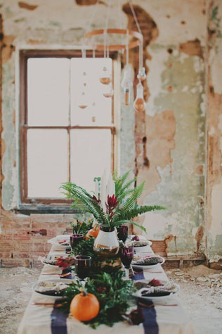 Осеннее вдохновение: тыквы в декоре свадьбе 