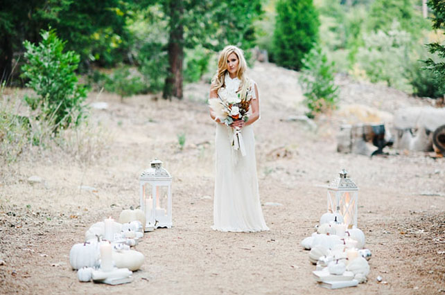 Осеннее вдохновение: тыквы в декоре свадьбе 