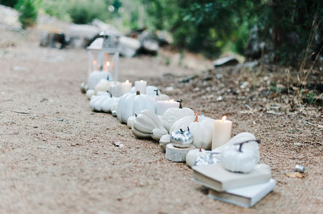 Осеннее вдохновение: тыквы в декоре свадьбе 