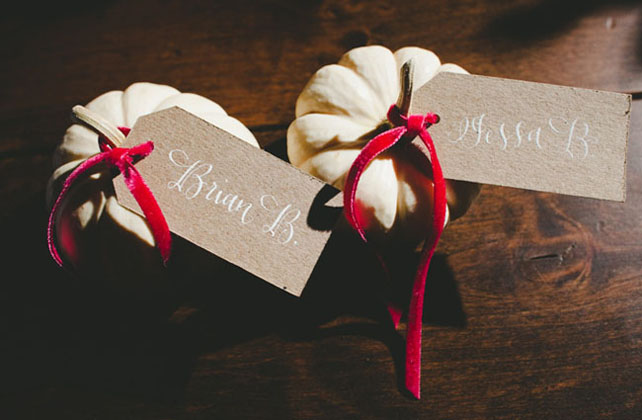 Осеннее вдохновение: тыквы в декоре свадьбе 