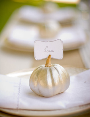 Осеннее вдохновение: тыквы в декоре свадьбе 