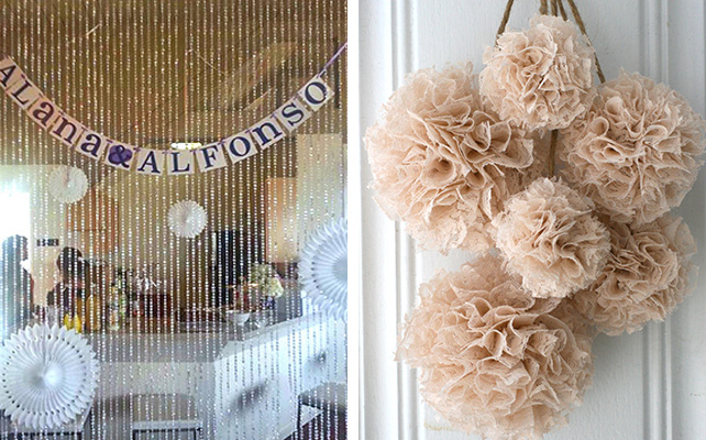 Оформление комнаты невесты